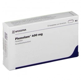 ПИВМЕЛАМ / PIVMELAM 400 мг табл. п/о. 9 шт