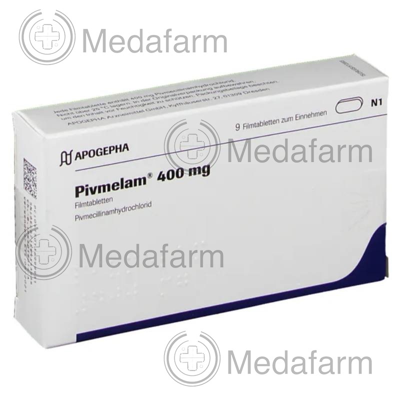 ПИВМЕЛАМ / PIVMELAM 400 мг табл. п/о. 9 шт