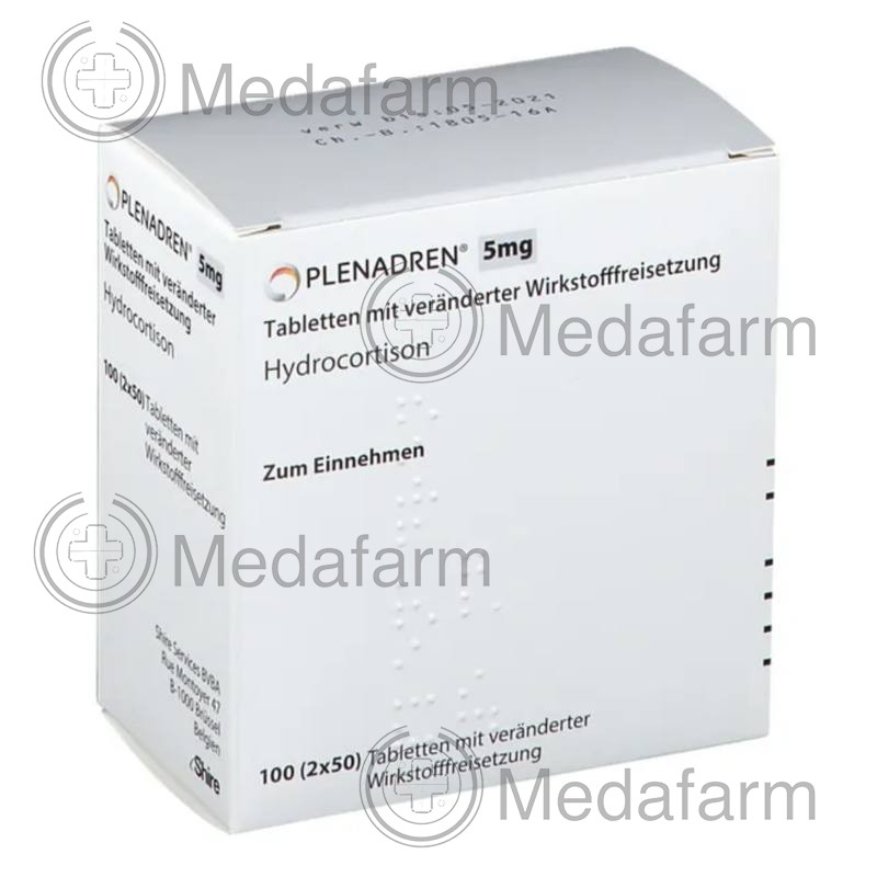 ПЛЕНАДРЕН / PLENADREN 5 мг таблетки модифікованого вивільнення 2x50 шт