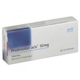 ПРЕДНИЗОЛОН АЦИС / PREDNISOLON ACIS 10 мг таблетки 20 шт