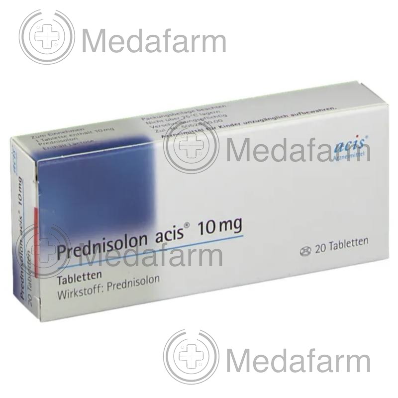 ПРЕДНИЗОЛОН АЦИС / PREDNISOLON ACIS 10 мг таблетки 20 шт