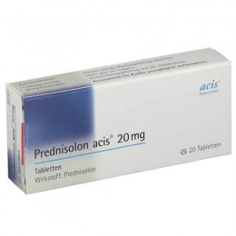 ПРЕДНИЗОЛОН АЦИС / PREDNISOLON ACIS 20 мг таблетки 20 шт