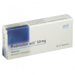 ПРЕДНИЗОЛОН АЦИС / PREDNISOLON ACIS 50 мг таблетки 10 шт