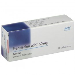 ПРЕДНИЗОЛОН АЦИС / PREDNISOLON ACIS 50 мг таблетки 50 шт