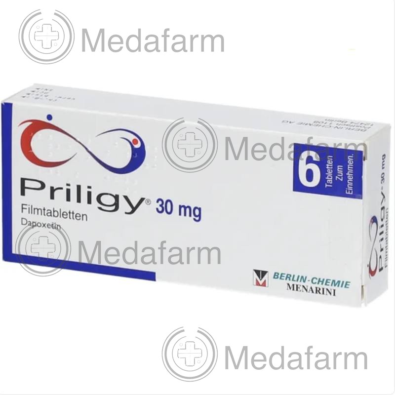ПРИЛІДЖІ / PRILIGY 30 мг табл. в/о 6 шт
