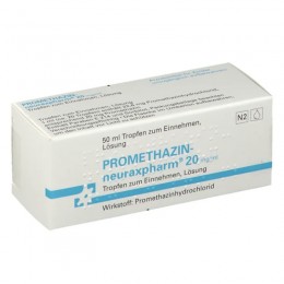 ПРОМЕТАЗИН / PROMETHAZIN капли для пер. заст. 50 мл