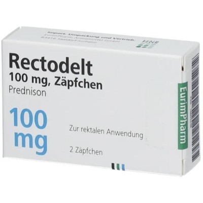 РЕКТОДЕЛТ / RECTODELT 100 мг суппозитории 2 шт