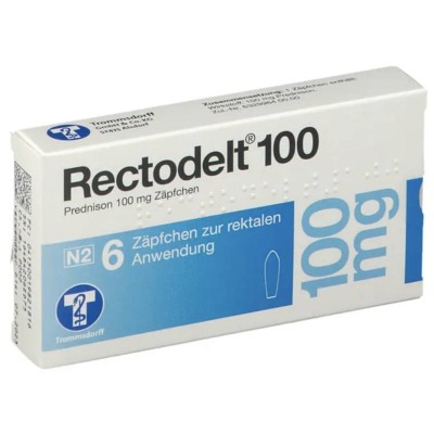 РЕКТОДЕЛТ / RECTODELT 100 мг супозиторії 6 шт