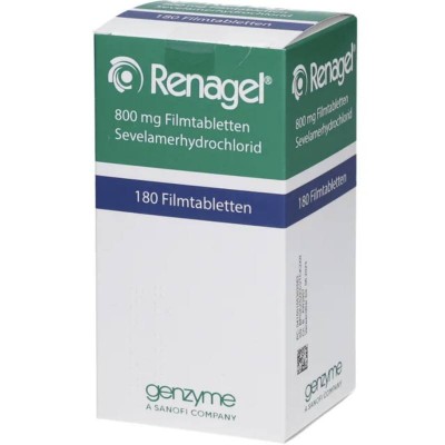 РЕНАГЕЛЬ / RENAGEL 800 мг табл. в/о 180 шт