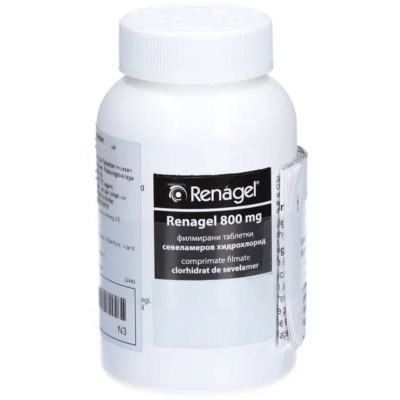 РЕНАГЕЛЬ / RENAGEL 800 мг табл. п/о. 180 шт