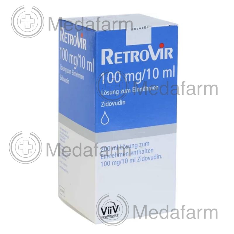 РЕТРОВІР / RETROVIR 100 мг/10 мл пероральний розчин 200 мл