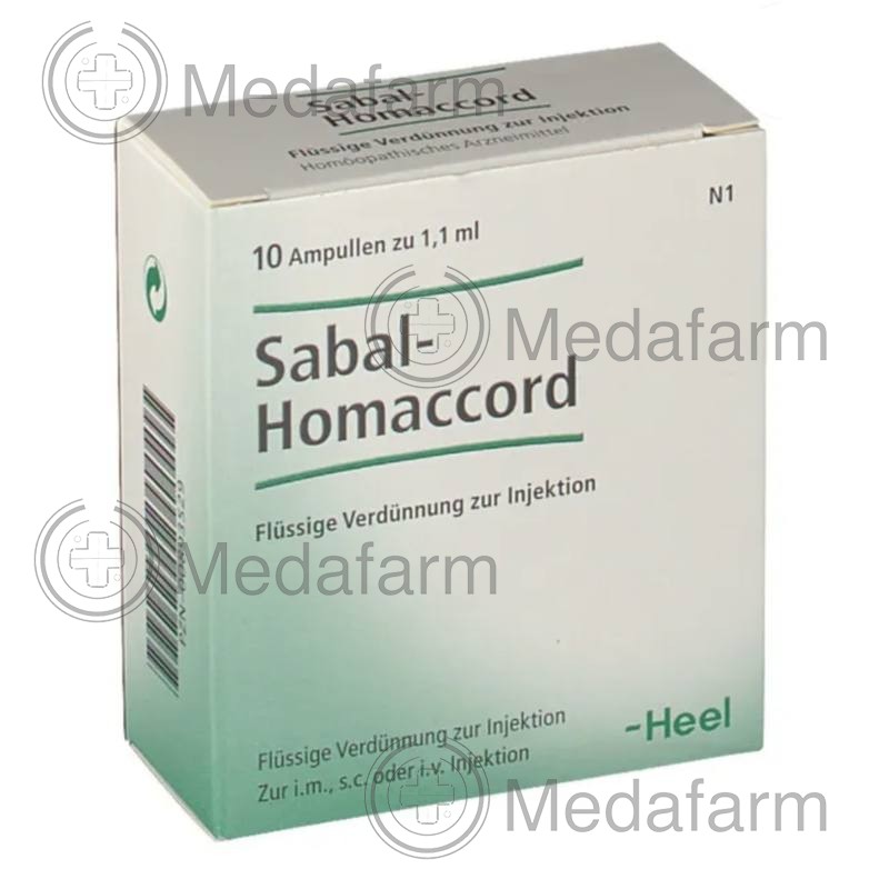 САБАЛЬ ГОМАККОРД / SABAL HOMACCORD ампули 10 шт