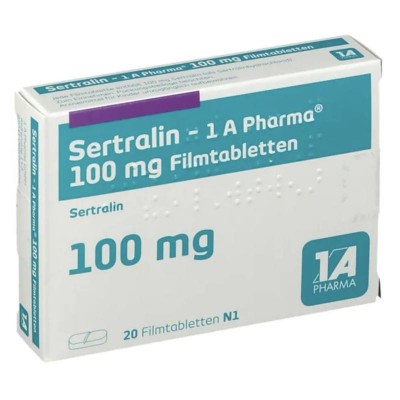СЕРТРАЛІН / SERTRALIN 100 мг табл. в/о 20 шт