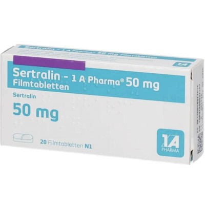 СЕРТРАЛІН / SERTRALIN 50 мг табл. в/о 20 шт