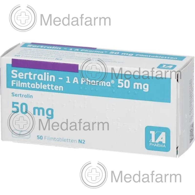 СЕРТРАЛІН / SERTRALIN 50 мг табл. в/о 50 шт
