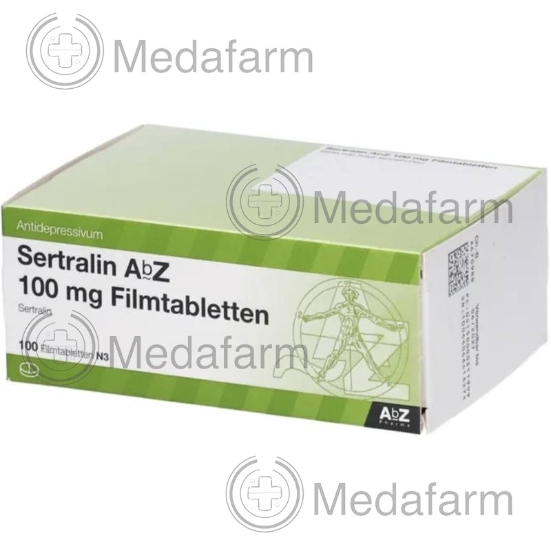 СЕРТРАЛИН / SERTRALIN 100 мг табл. п/о. 100 шт