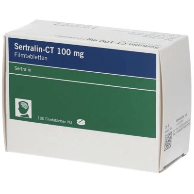 СЕРТРАЛІН / SERTRALIN 100 мг табл. в/о 100 шт