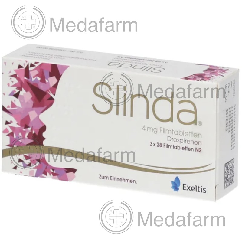 СЛІНДА / SLINDA 4 мг табл. в/о 3x28 шт