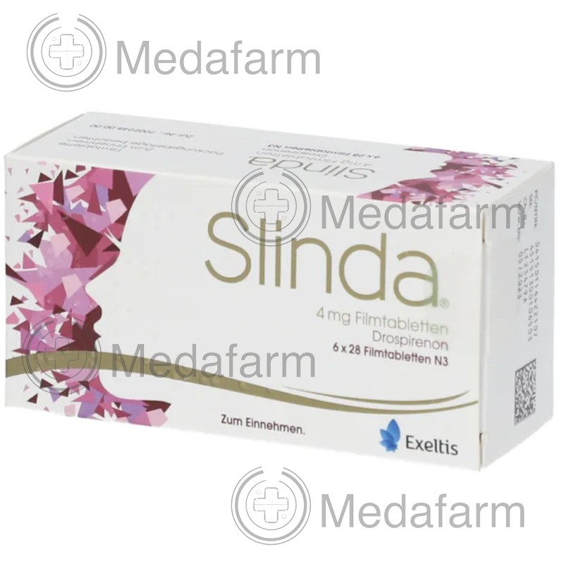 СЛІНДА / SLINDA 4 мг табл. в/о 6x28 шт