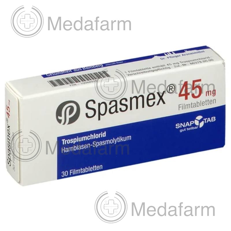 СПАЗМЕКС / SPASMEX 45 мг табл. п/о. 30 шт
