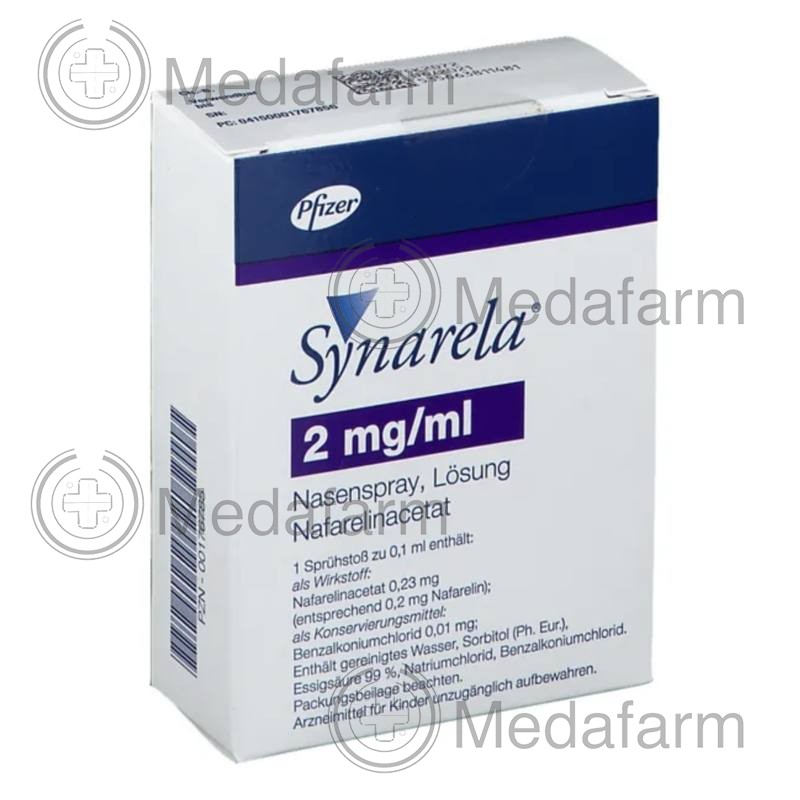 СІНАРЕЛА / SYNARELA 2 мг/мл назальний спрей 8 мл