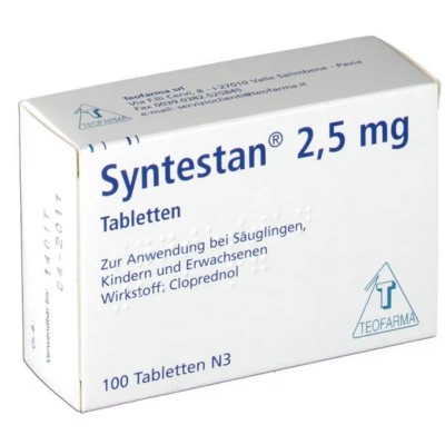 СИНТЕСТАН / SYNTESTAN 2,5 мг таблетки 100 шт
