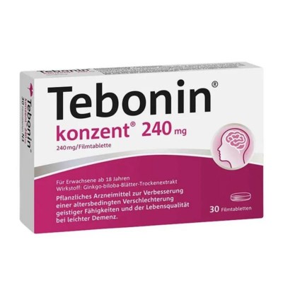 ТЕБОНИН / TEBONIN 240 мг табл. п/о. 30 шт