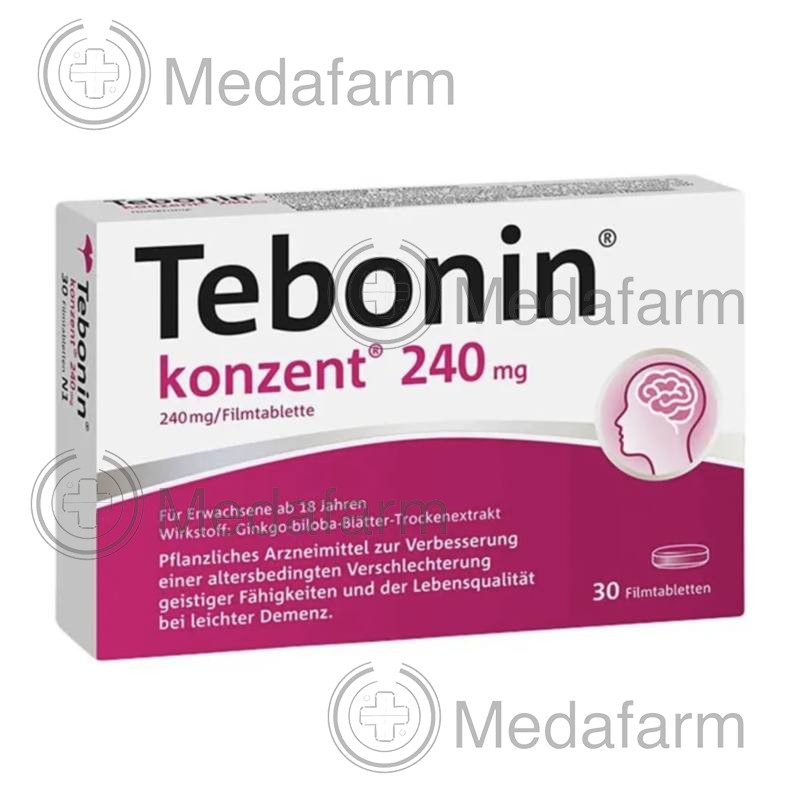 ТЕБОНІН / TEBONIN 240 мг табл. в/о 30 шт