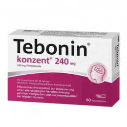ТЕБОНІН / TEBONIN 240 мг табл. в/о 60 шт