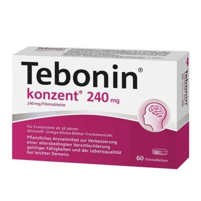 ТЕБОНИН / TEBONIN 240 мг табл. п/о. 60 шт