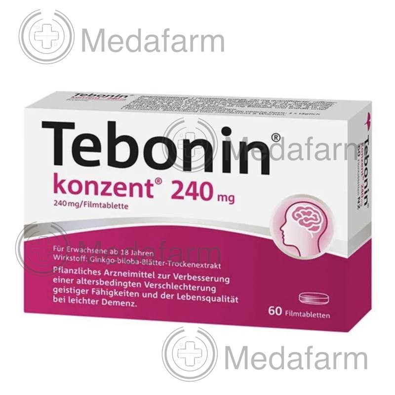 ТЕБОНІН / TEBONIN 240 мг табл. в/о 60 шт