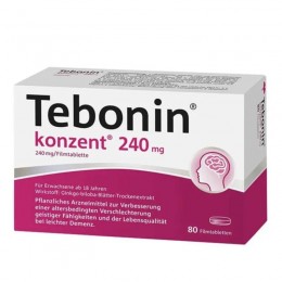 ТЕБОНИН / TEBONIN 240 мг табл. п/о. 80 шт
