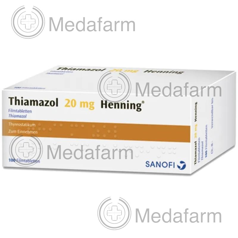 ТІАМАЗОЛ / THIAMAZOL 20 мг табл. в/о 100 шт