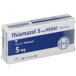 ТІАМАЗОЛ / THIAMAZOL 5 мг таблетки 20 шт