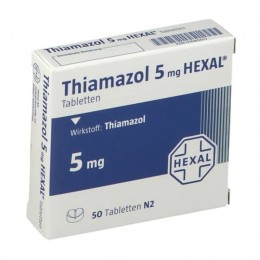 ТИАМАЗОЛ / THIAMAZOL 5 мг таблетки 50 шт