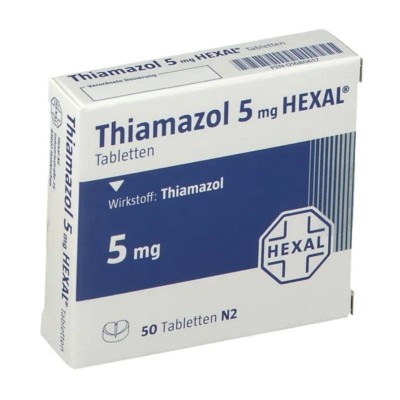 ТИАМАЗОЛ / THIAMAZOL 5 мг таблетки 50 шт