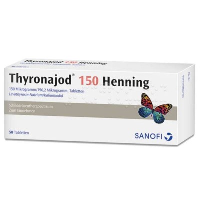 ТИРОНАЙОД / THYRONAJOD D 150 таблетки 50 шт