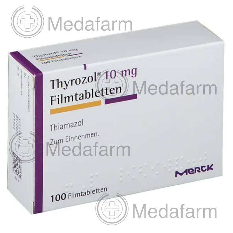 ТИРОЗОЛ / THYROZOL 10 мг табл. в/о 100 шт