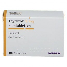 ТИРОЗОЛ / THYROZOL 5 мг табл. в/о 100 шт