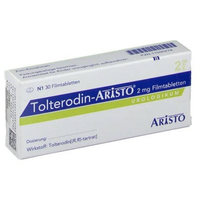 ТОЛТЕРОДИН / TOLTERODIN 2 мг табл. п/о. 30 шт