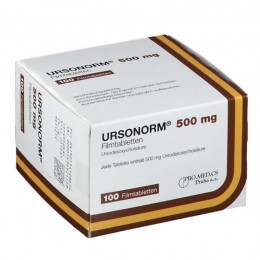 УРСОНОРМ / URSONORM 500 мг табл. в/о 100 шт