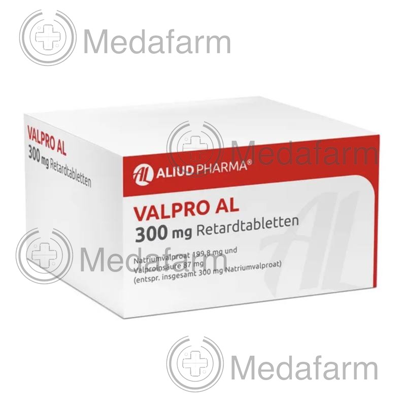 ВАЛЬПРО / VALPRO АЛ 300 мг табл. пролонг. 100 шт