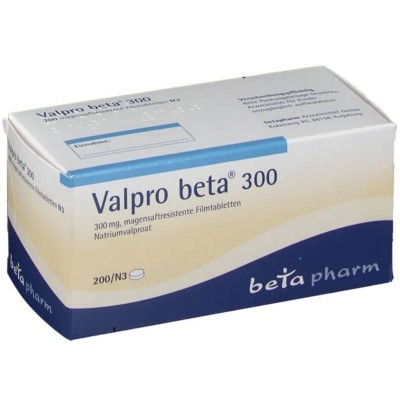 ВАЛЬПРО / VALPRO 300 таблетки покрытые энтеросолюбильной оболочкой 200 шт