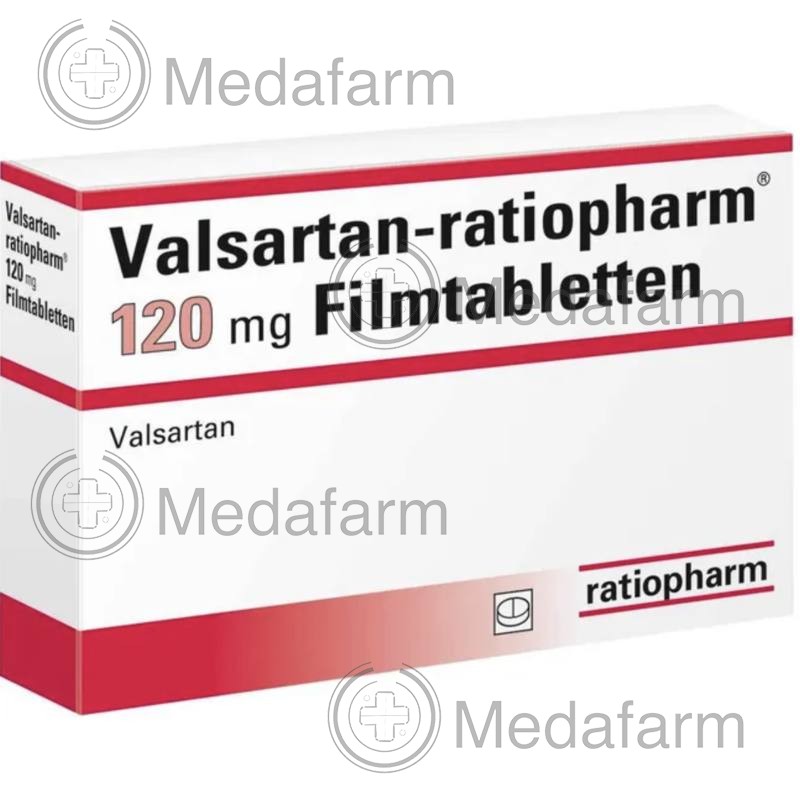 ВАЛСАРТАН / VALSARTAN 120 мг табл. в/о 98 шт