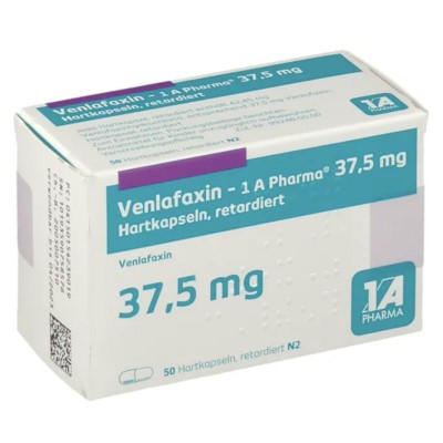 ВЕНЛАФАКСИН / VENLAFAXIN 37,5 мг таблетки 50 шт