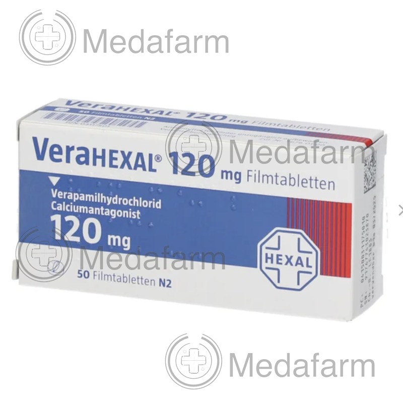 ВЕРАГЕКСАЛ / VERAHEXAL 120 табл. п/о. 50 шт