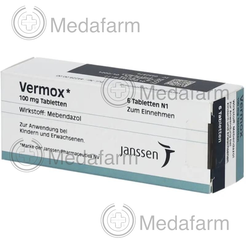 ВЕРМОКС / VERMOX таблетки 6 шт