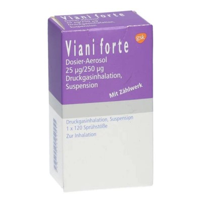 ВІАНІ / VIANI 25 μg/250 μg 120 Hub дозований аерозоль 120 шт