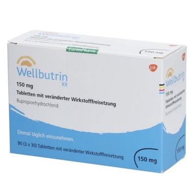 ВЕЛЛБУТРИН / WELLBUTRIN XR 150 мг таблетки модифицированного высвобождения 3x30 шт