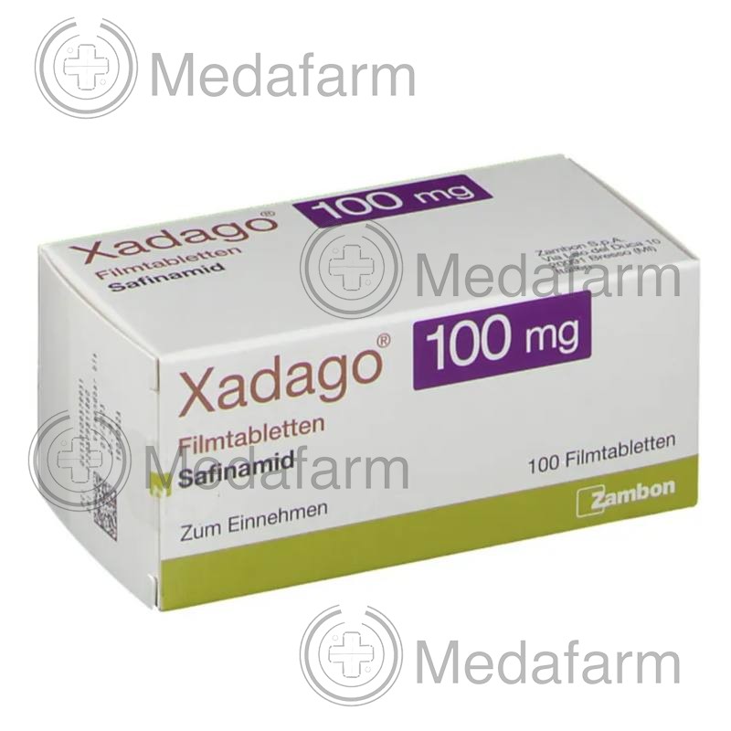 КСАДАГО / XADAGO 100 мг табл. п/о. 100 шт
